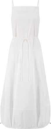 Lela Rose Cotton Poplin Bubble Hem Dress in White at Nordstrom, Size Xx-Small