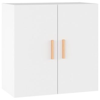 vidaXL Vidaxl - Armario De Pared Madera Contrachapada Blanco 37x37x37 Cm