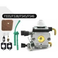 OEM Carburador Para Desbrozadora Stihl Fs55 Fs38 Fs55r Fs55rc Hl45 Km55 Fs80 Fr85 Fh75 Fs45 Fs46 Fs74 Fs75 Hl75 Hs70 C1q-s63 C1q-s69 Con Junta, Buj&iacute;a, Fil