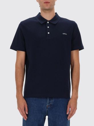 A.P.C. Polo Shirt A. P.C. Men color Blue