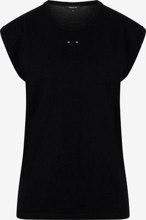 Barbara Bui Feiner weiter Merinowollpullover ohne &Auml;rmel