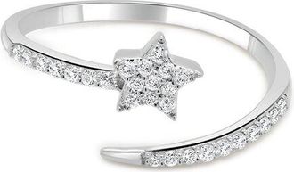 Sabrina Designs 14K 0.19 Ct. Tw. Diamond Wrap Star Ring