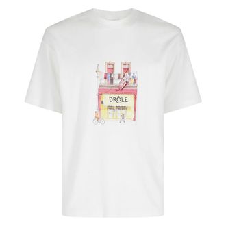 Dr&ocirc;le de Monsieur T-Shirts, male, White, Size: XL T-Shirts