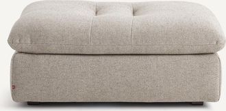 AM.PM Modulaire voetensteun van getextureerd linnen en viscose, GIULIANO