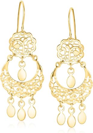 Canaria Canaria 10kt Yellow Gold Chandelier Earrings