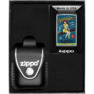 OEM Juego De Regalo De Encendedor Zippo Cigar Girl N.&ordm; 3