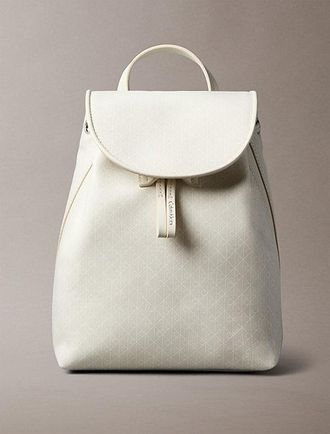 Calvin Klein Allover Emblem Logo Mini Backpack