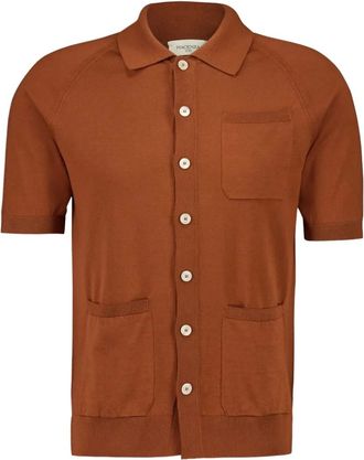 PIACENZA 1733 Camicia con maniche raglan - Marrone