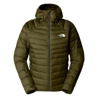 The North Face Hometown Hooded Down Mens Jacket - Green Nylon - Size Small