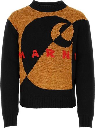 Marni Black wool blend sweater