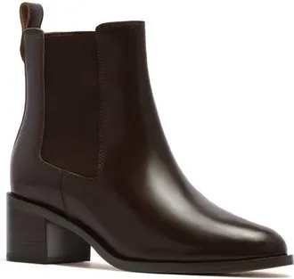 FRANKiE4 Liberty Chelsea Boot in Chocolate at Nordstrom, Size 9.5