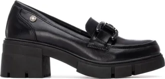 Xti Womens Casual Heeled Loafers Refresh Collection By XTI
