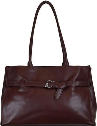 Coccinelle Sabine Soft - Dames - Shoppers - Bruin - ONE Size - Katoen - Tassen