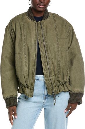 Free People We The Free Jax Washed Bomber Jacket