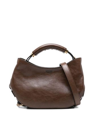 Moschino Crescent-Shaped Silk And Nylon Bag
