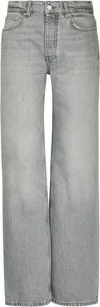 Anine Bing Hugh Wide-leg Jeans - Grey - 27 (W27 / UK8-10 / S)