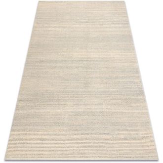RugsX Flux 461.93.ae120 Alfombra De Lana Osta - L&iacute;neas, Estructural, Loft Crema / Gris Beige 135x200 Cm
