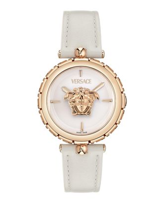 Versace Medusa Jewel Leather Watch