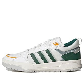 adidas Neo 100DB Basketball Shoes Chalk White College Green IG1517