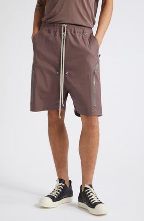 Rick Owens Heizer Shorts in Grape at Nordstrom, Size 46
