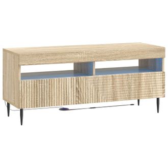 vidaXL Mueble De Tv Led Roble Sonoma Madera De Ingenier&iacute;a Vidaxl