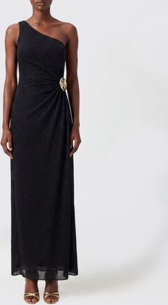 Os&eacute;ree Abito da sera lungo monospalla in lurex