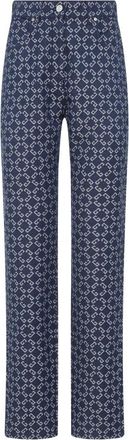 Givenchy Blauwe Jeans voor Vrouwen - Dames - Regular Fit Jeans - Blauw - W28 - Katoen - Jeans