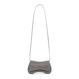 Diesel Cross Body Bags, female, Gray, Size: ONE SIZE Play Crossbody XS