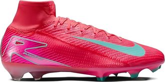 Nike Mercurial Superfly 10 Elite Ember Glow/Aurora Green sneakers - Red