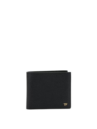 Tom Ford Small Grain Leather Bifold Wallet