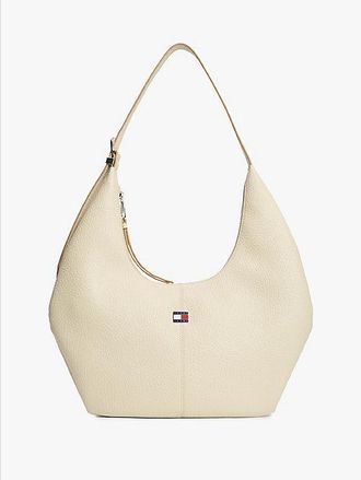 Tommy Hilfiger Flag Plaque Slouch Hobo Bag