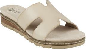 Good Choice Shoes Nellie Cutout Wedge Slide Sandal in Beige at Nordstrom Rack, Size 7.5