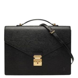 Louis Vuitton Pre-owned Handbags, male, Black, Size: ONE SIZE Pre-owned Vintage Shoulder Bag
