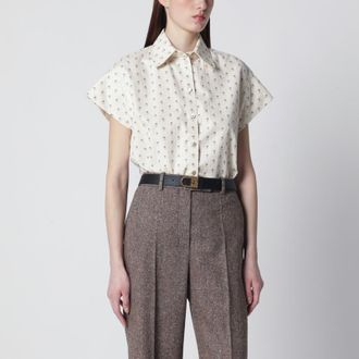 Valentino Short-sleeved floral shirt