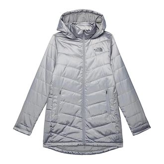 The North Face Tamburello Parka Jacket Womens Meld Gray Full Zip FROG3