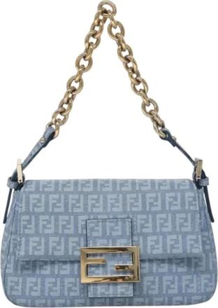 Fendi Pre-owned Cuoio borse-fendi - - Pre-owned - Donna - Blu - ONE SIZE