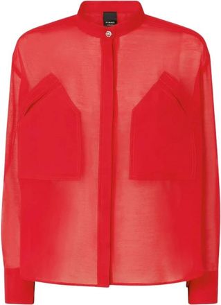 Pinko Pinko, Donna, Camicette, Rosso, XS, new