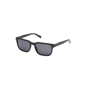 Timberland Polarized Matte Black Sunglasses - male - Timberland - Sunglasses - Black - 56 MM - Accessories