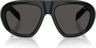 Prada Sunglasses, female, Black, Size: 57 MM PR C05S Sunglasses