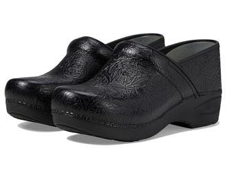 Dansko XP 2.0 Womens Shoes Black Floral Tooled : EU 36 (US Womens 5.5-6) Regular, Patent Leather