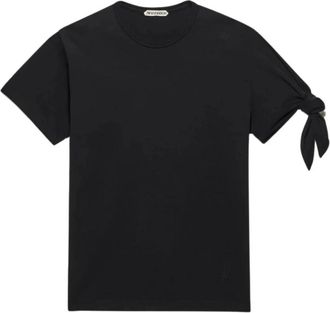 J.W.Anderson Sleeve Knot T-Shirt - Dames - T-shirts - Zwart - L - Katoen - Tops