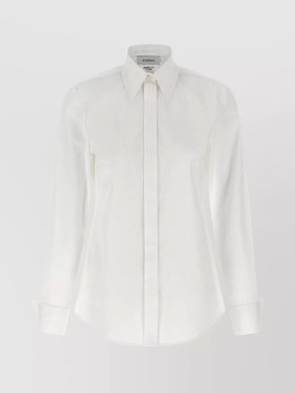 Sportmax pointed collar long sleeves shirt