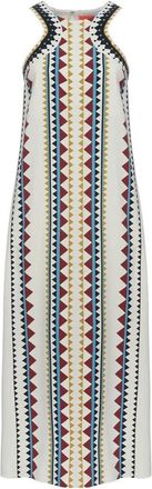 La DoubleJ Racer Jurk - Dames - Maxi kleedjes - Veelkleurig - L - Satijn - Kleedjes