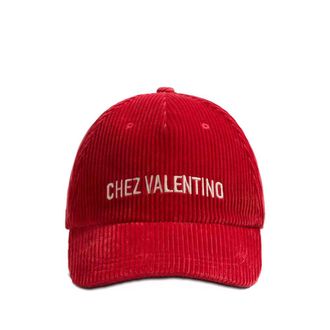 Valentino Garavani Caps Rosso-Uomo