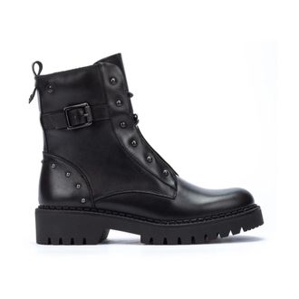 Pikolinos Aviles Dameslaars - Klassieke Stijl - Dames - Veterlaarzen - Zwart - 36 EU - Leer - Schoenen