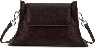 Behno Mini Winnie Pebble Leather Crossbody Bag in Cacao at Nordstrom