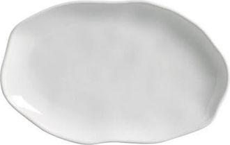 Porto Brasil Shallow Bio Oval Platter Medium Set of 4 in New White at Nordstrom