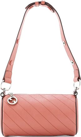 Gucci Blondie Diagonal gewatteerde leren mini schoudertas - Roze
