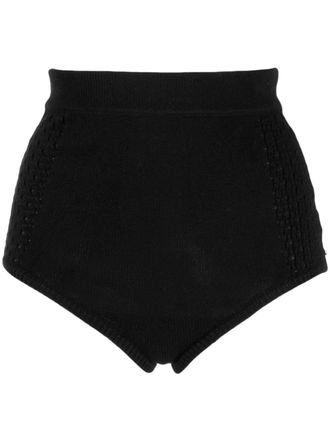Cashmere in Love Shorts Kira alluncinetto - Nero