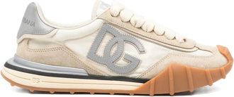 Dolce & Gabbana Sneaker Bassa - Dames - Sneakers - Veelkleurig - 41 EU - Leer - Schoenen